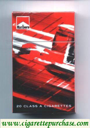 Marlboro filter cigarettes collection design Racing Edition hard box